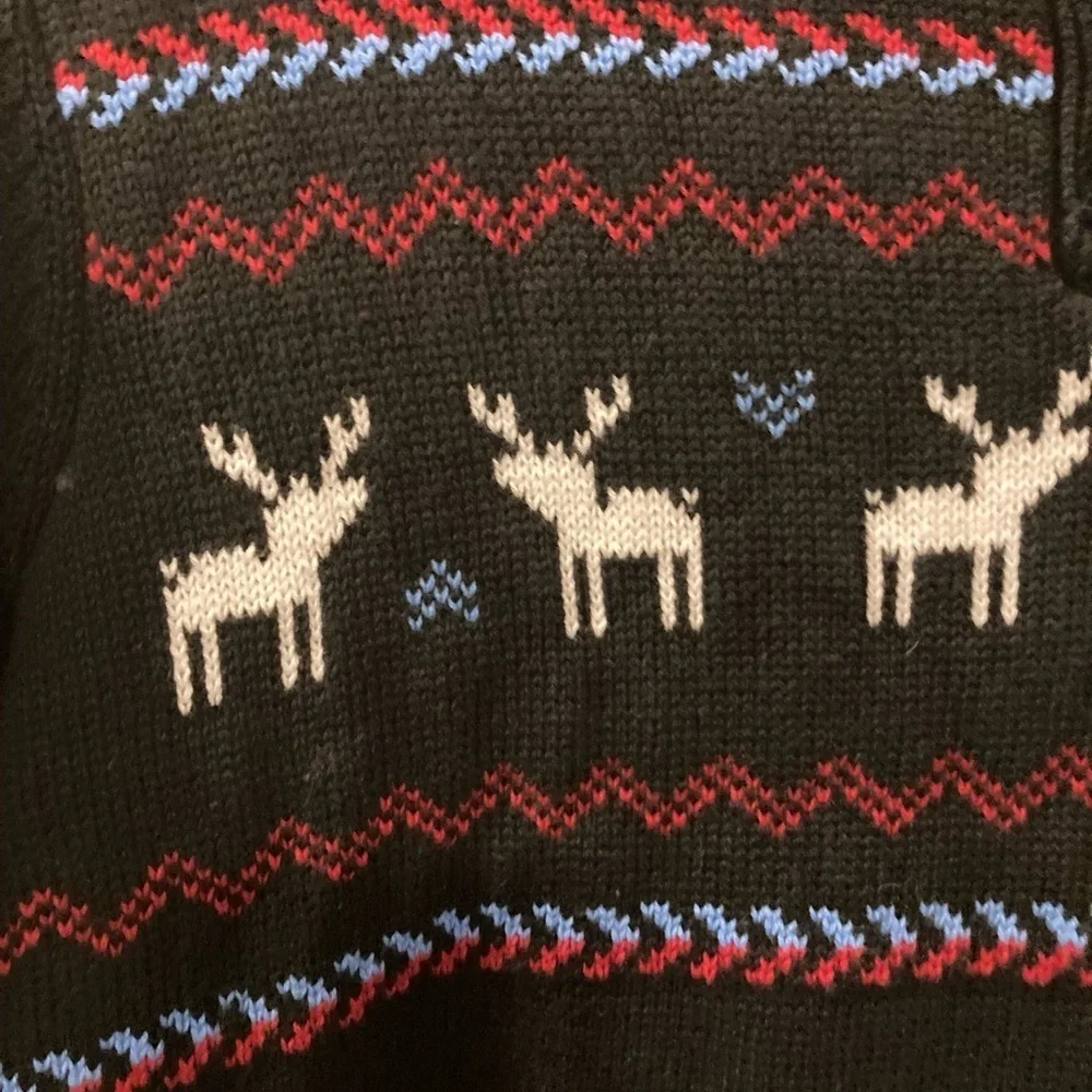 Izod fairisle black
